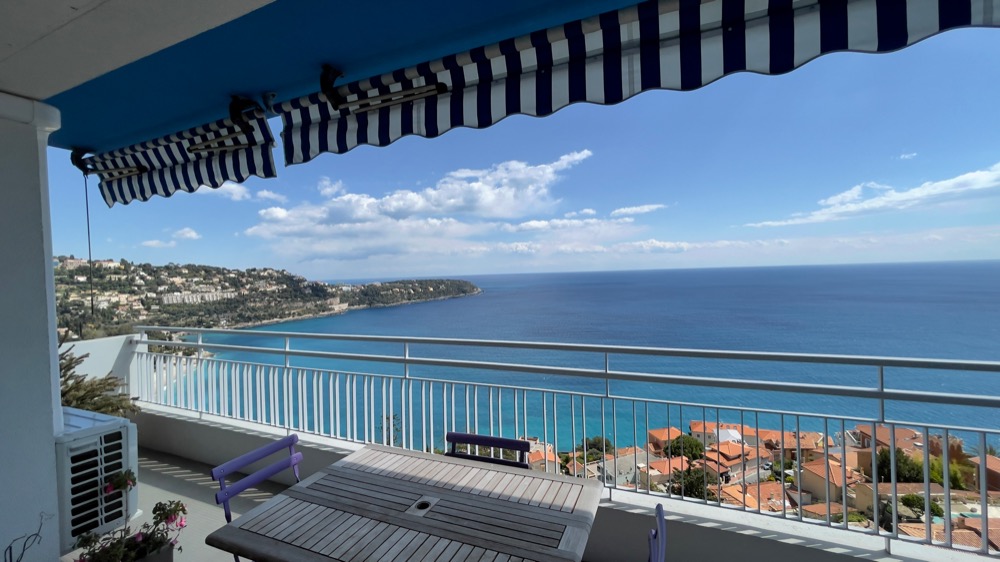 3 rooms Panoramic view Roquebrune Cap Martin