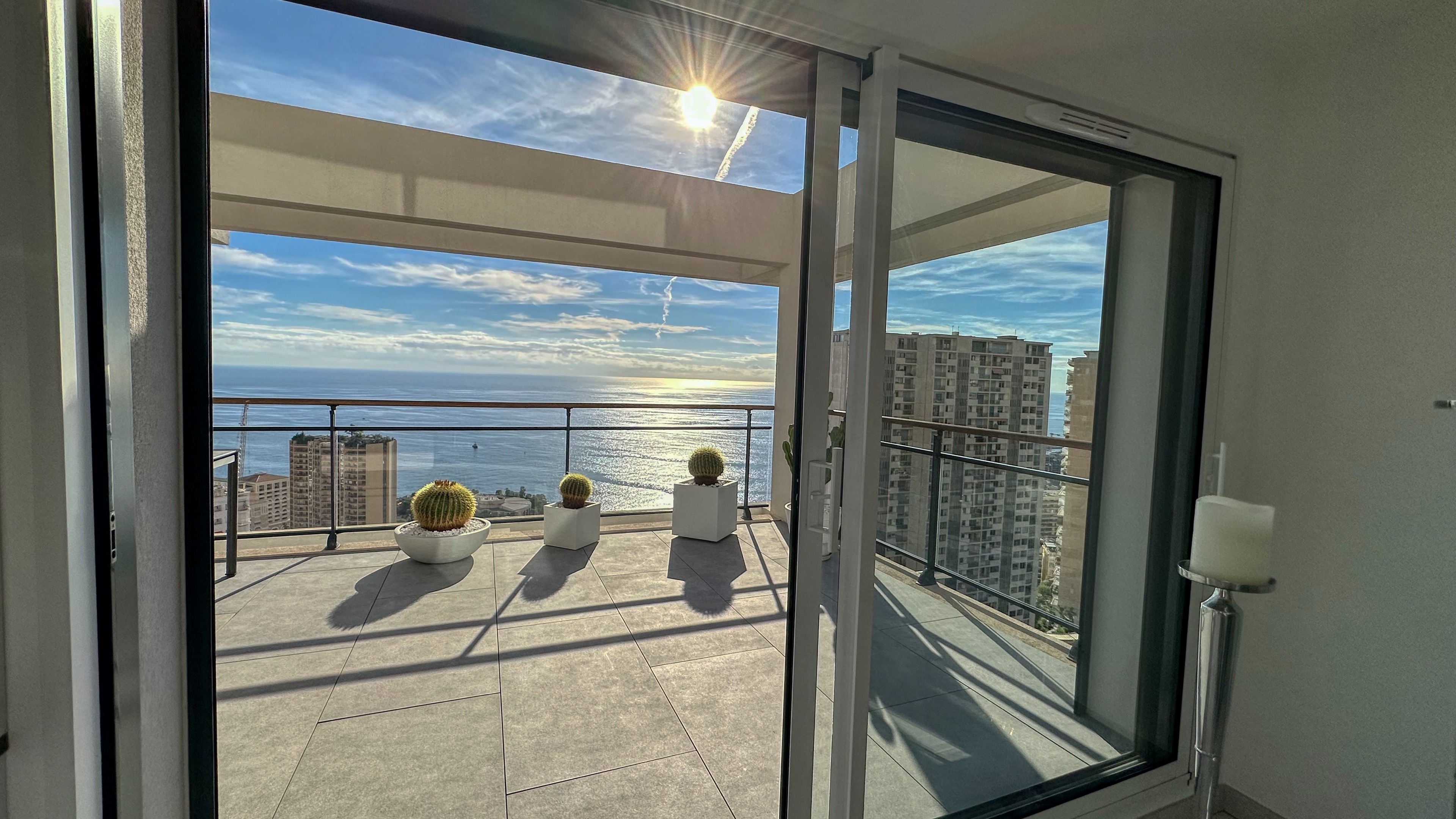Lussuoso trilocale con vista su Monaco e sul Mediterraneo - Vicino al Principato 29