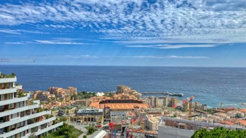 Lussuoso appartamento con 3 camere da letto e vista panoramica sul Mediterraneo - a 2 minuti da Monaco 1