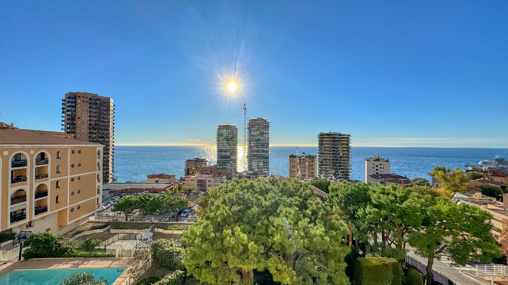 Appartamento di 4 locali con vista mare a Saint Roman, Monaco - Garage e cantina inclusi