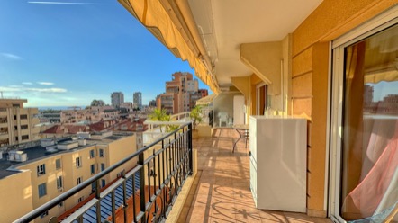 Palais Josephine in Beausoleil on the second-to-last floor with a view of the sea and Monaco 5