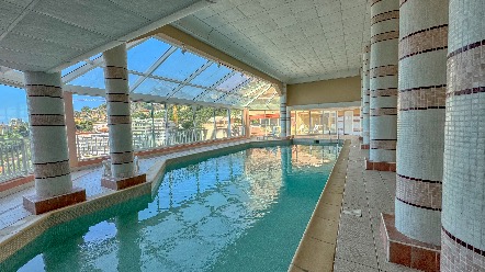Bilocale con terrazza, piscina e parcheggio – Residenza esclusiva a Beausoleil 12