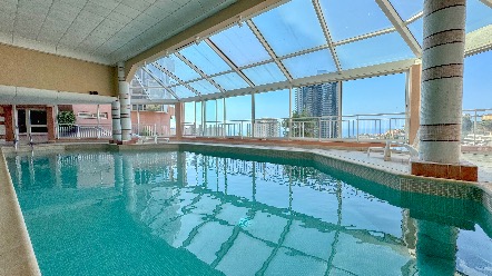 Bilocale con terrazza, piscina e parcheggio – Residenza esclusiva a Beausoleil 13