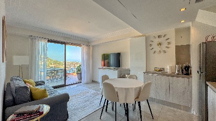 3-комнатная квартира с видом на море в Рокбрюн-Кап-Мартен - терраса 39 м², частный солярий, бассейн, парковка 6