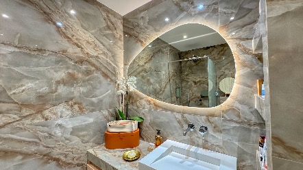 Appartement 2 pièces rénové avec terrasse et aperçu mer à Roquebrune Cap Martin, proche Monaco 15