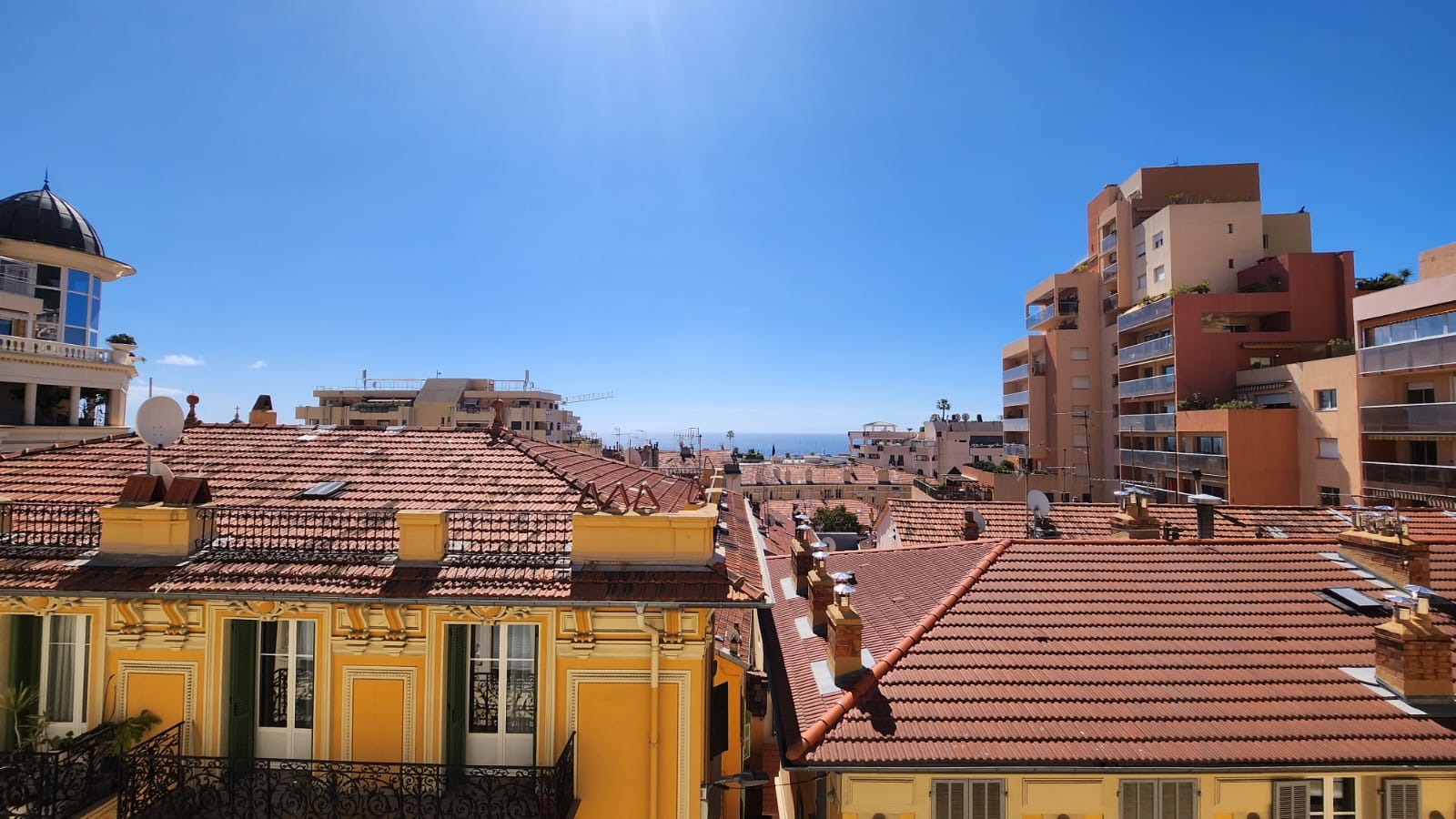 50% Ownership of a 2 Room Apartment in Beausoleil with Cellar and View	 1