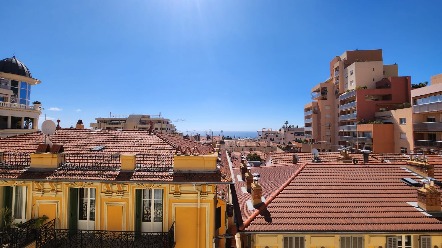 50% Ownership of a 2 Room Apartment in Beausoleil with Cellar and View	 1