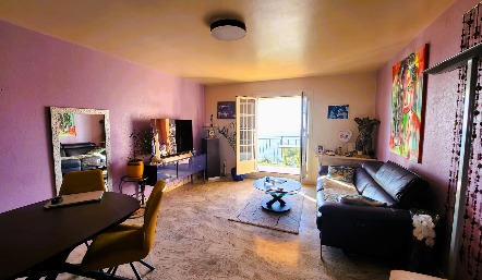 Appartement 3 pièces avec vue mer à Roquebrune Cap-Martin, quartier Torracca 3