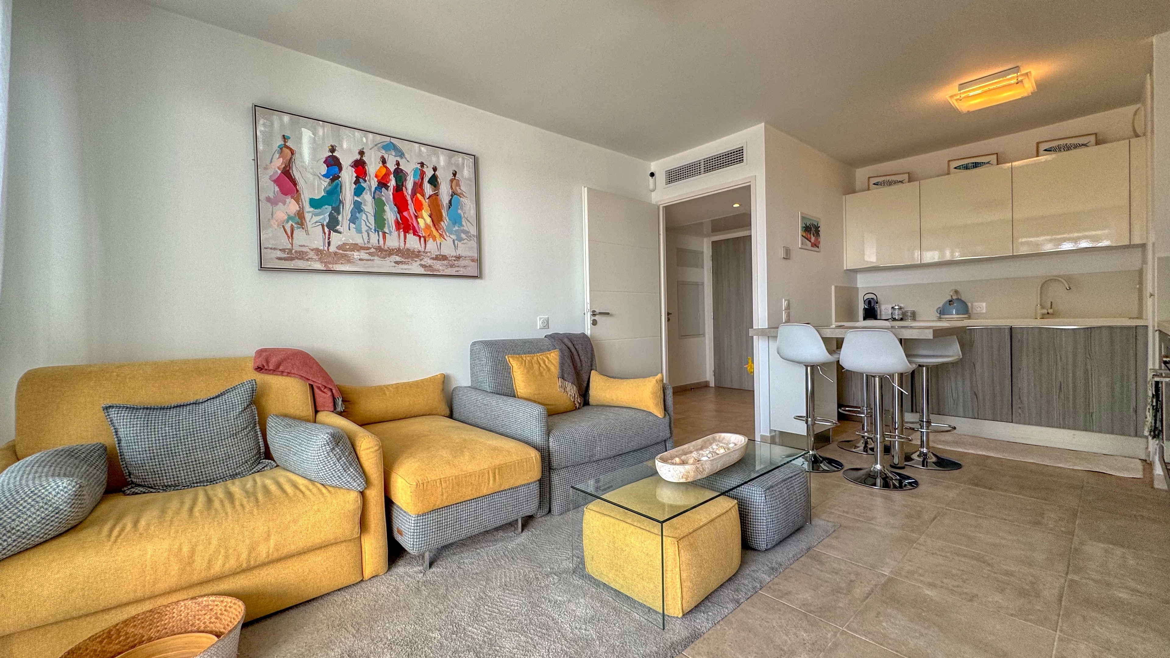 Appartement 2 pièces avec vue mer – Résidence avec parc et piscine 10