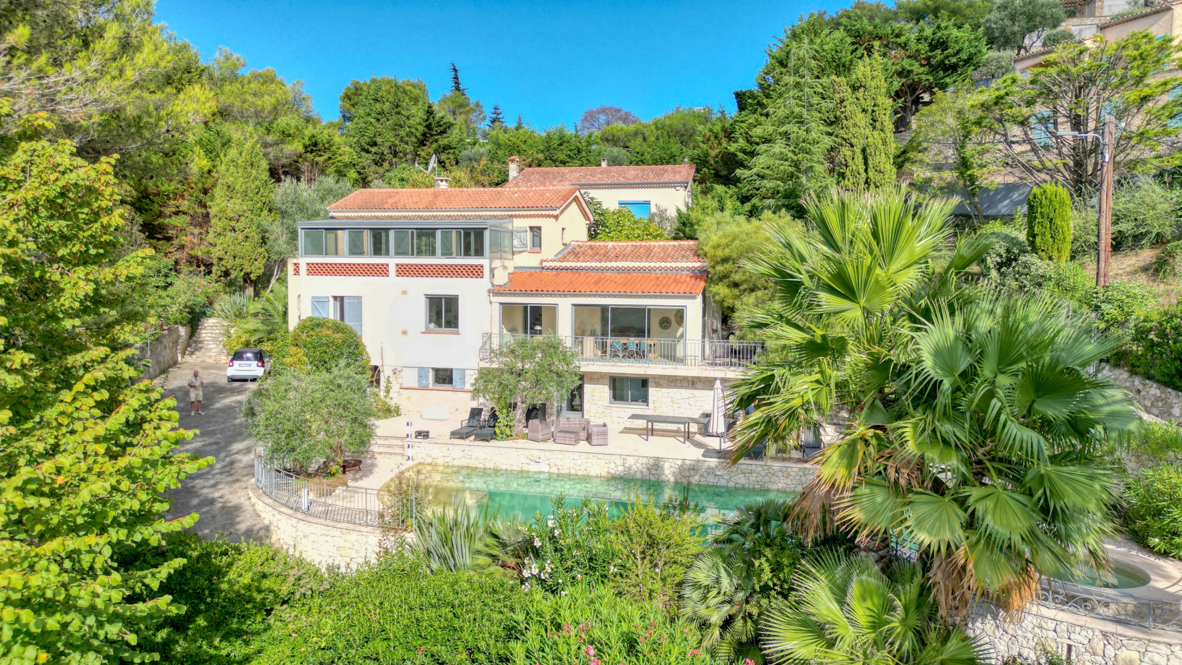 Villa di lusso in vendita a Èze con vista mare panoramica 3