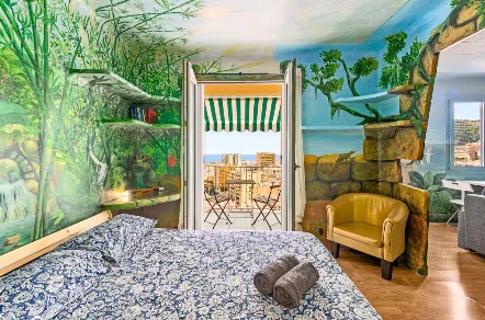 Appartement à louer avec balcon, vue mer et Monaco 9