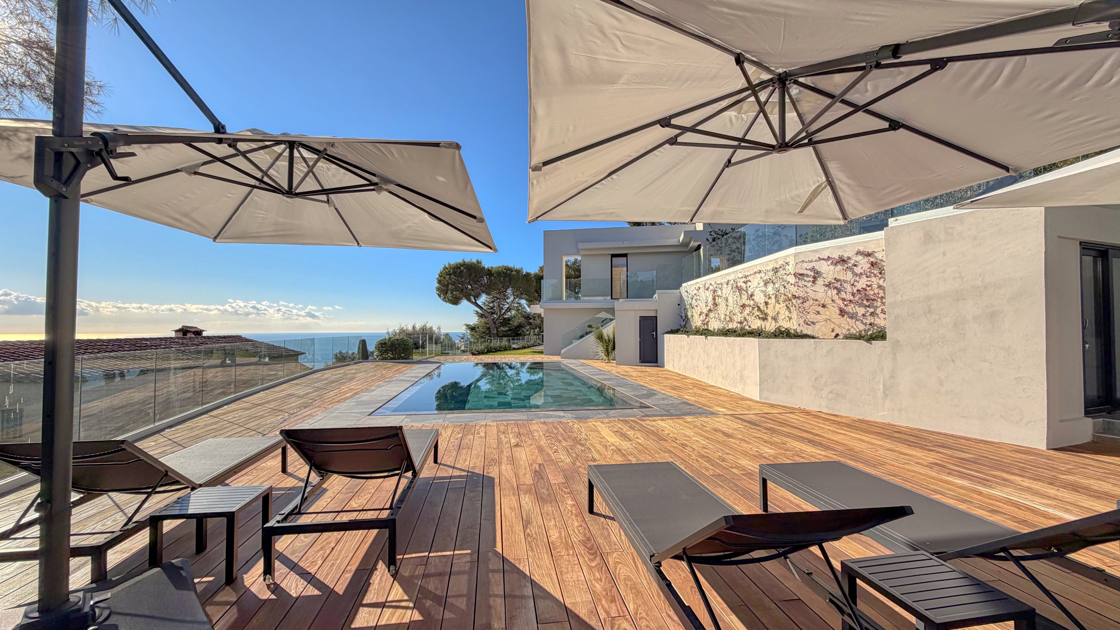 Villa contemporaine neuve avec vue mer panoramique, piscine et domaine privé – Roquebrune-Cap-Martin, à deux pas de Monaco 43