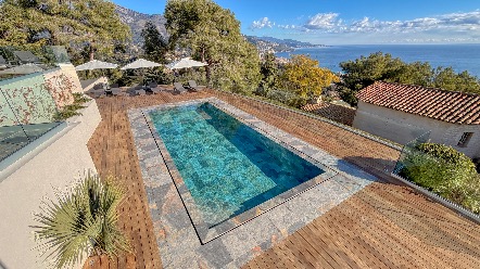 Villa contemporaine neuve avec vue mer panoramique, piscine et domaine privé – Roquebrune-Cap-Martin, à deux pas de Monaco 10
