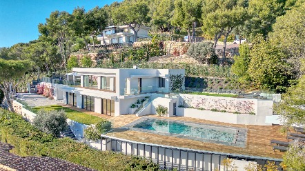Villa contemporaine neuve avec vue mer panoramique, piscine et domaine privé – Roquebrune-Cap-Martin, à deux pas de Monaco 1