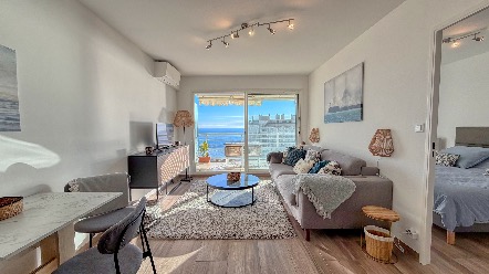 Beausoleil – 2 pièces rénové avec terrasse et vue mer, accès direct Monaco 9