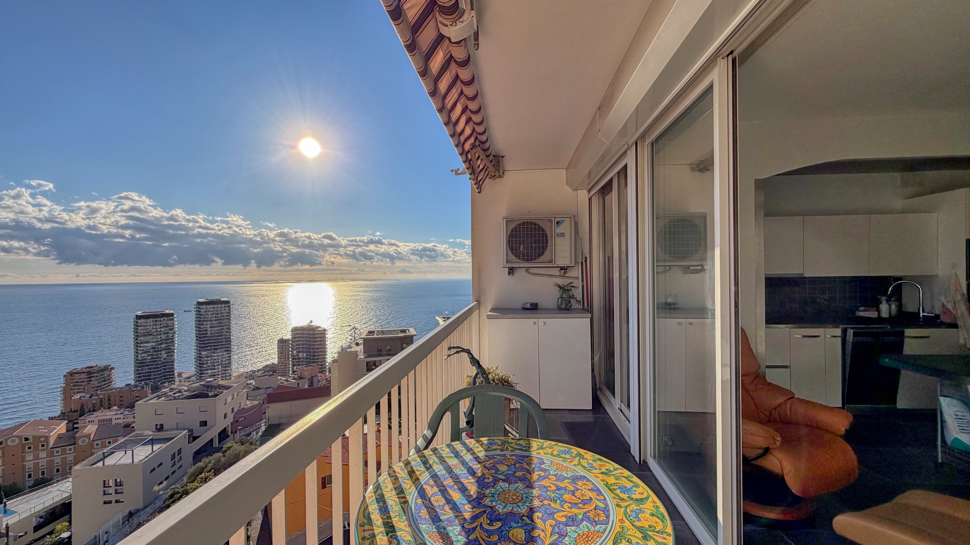 Beausoleil – Bel appartement 2 pièces avec vue mer et garage 3